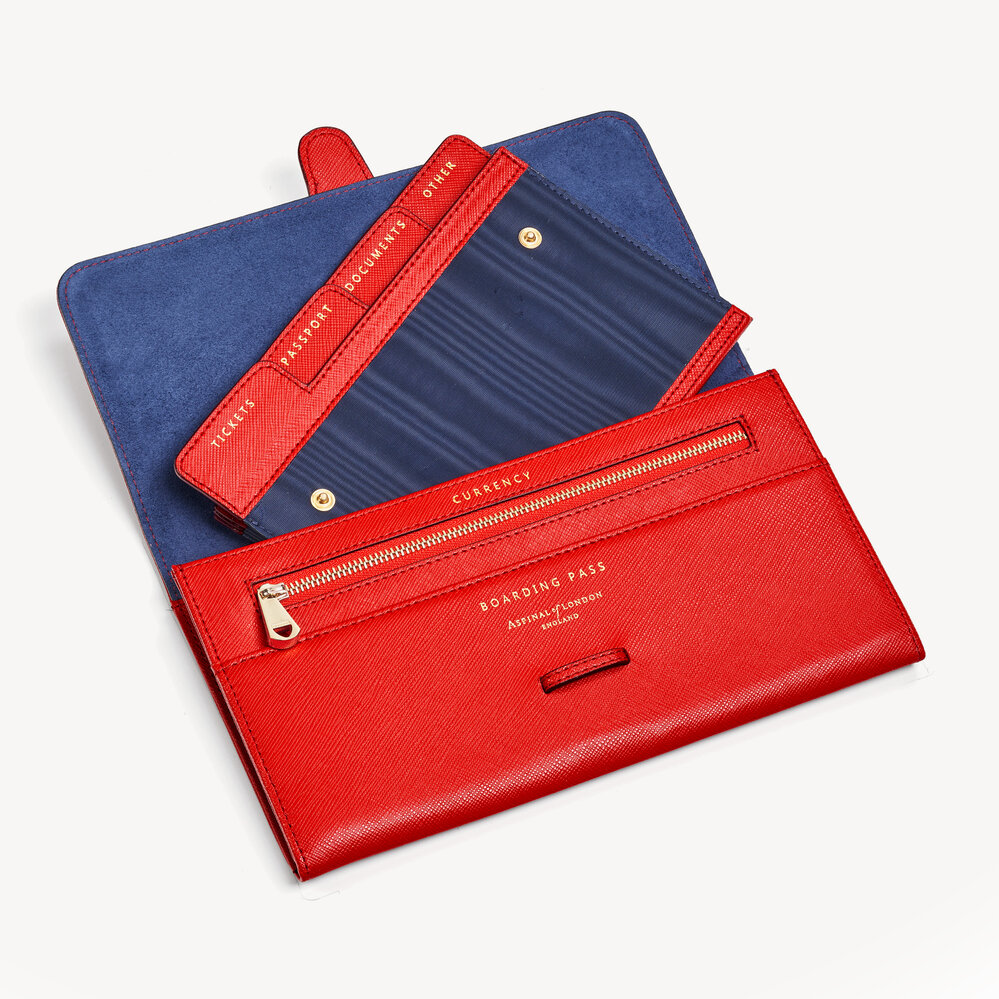 Aspinal of london travel wallet