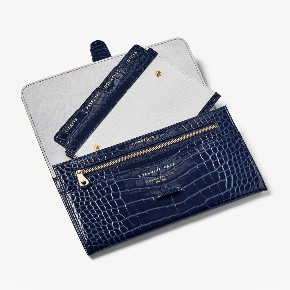 Aspinal of london travel wallet travel