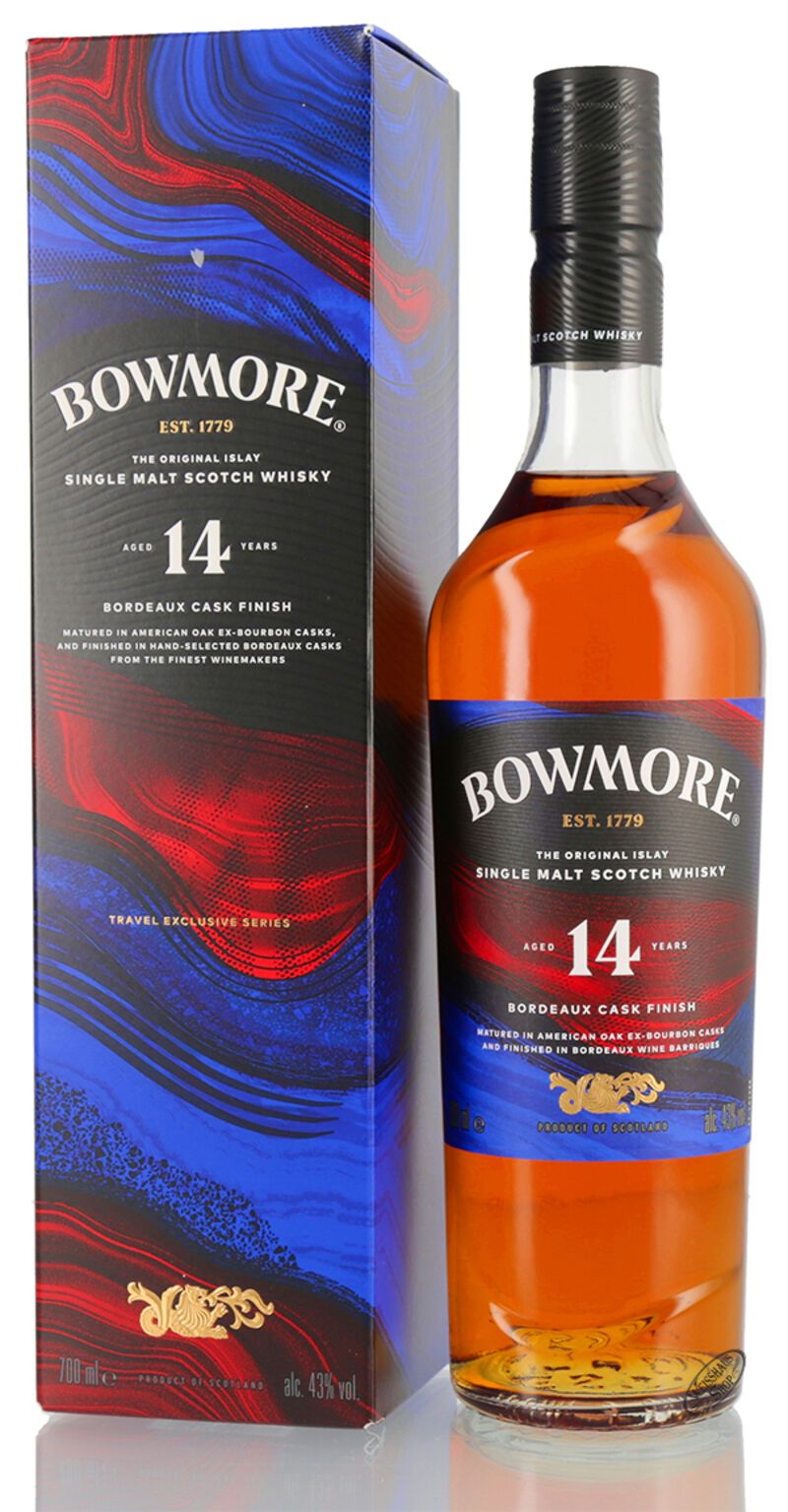 Bowmore 14y Islay Single Malt Scotch Whisky 43% 0.7L