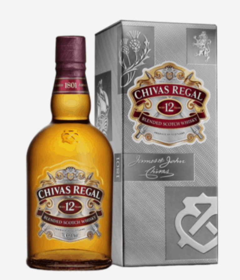 Chivas regal 12y blended scotch whisky 40% 1l