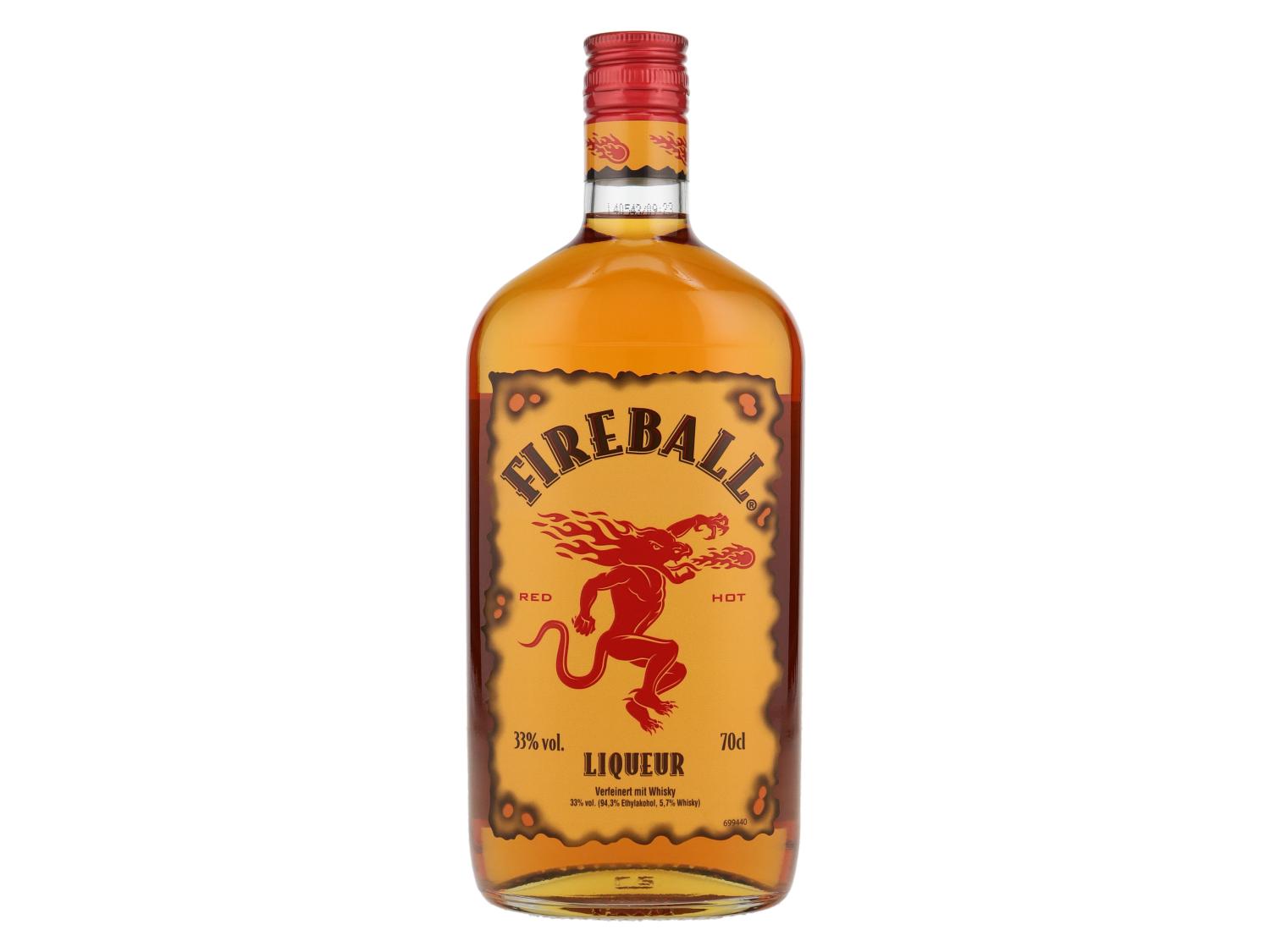 FIREBALL ZIMT KANADISCHER WHISKYLIKÖR 33% 0.05L