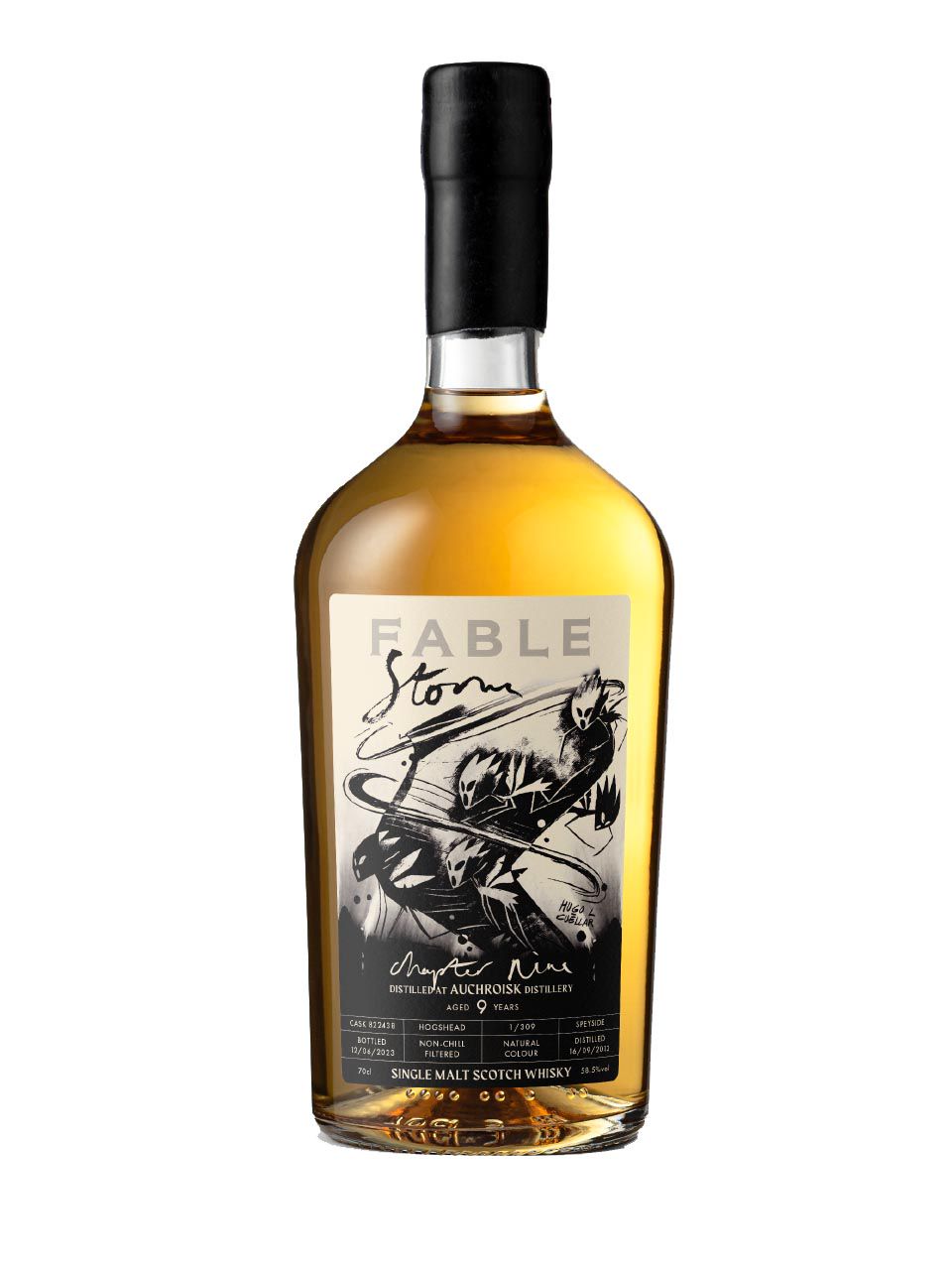 Fable Storm Chapter 9 Auchroisk 9y Speyside Single Malt Scotch Whisky 58.5% 0.7L Geschenkverpackung