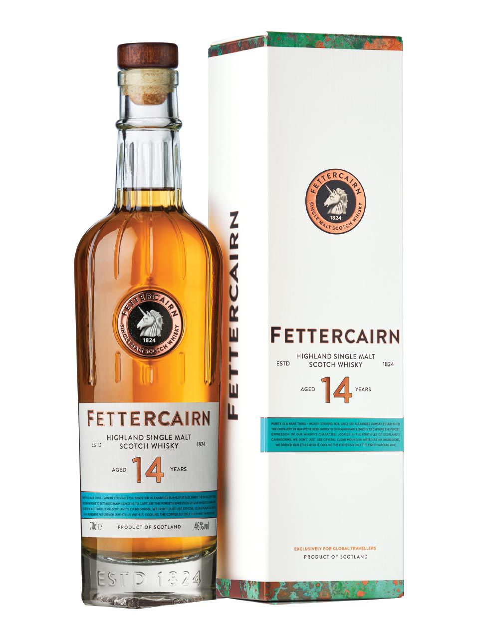 Fettercairn 14y Highland Single Malt Scotch Whisky 46% 0.7L Geschenkverpackung