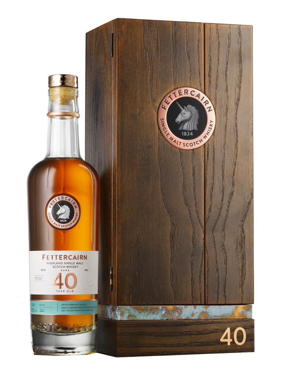 Fettercairn 40y Highland Single Malt Scotch Whisky 48.9% 0.7L Geschenkverpackung