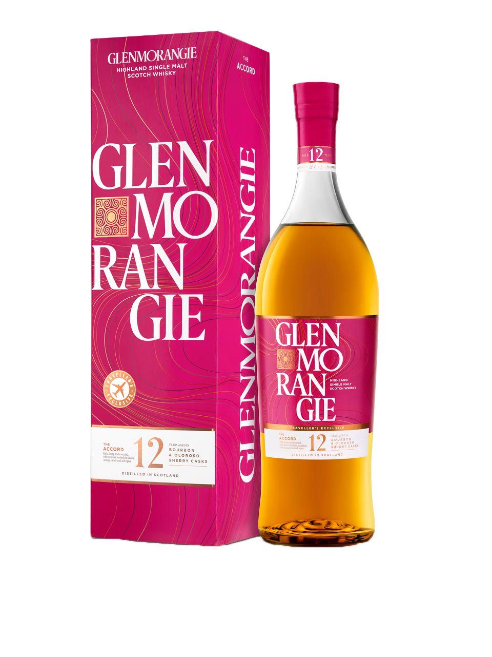 Glenmorangie the accord 12y highland single malt scotch whisky 43% 1l gift pack