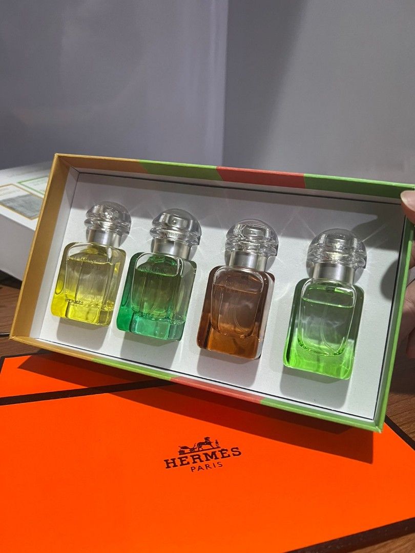 Hermes Miniatures Set Parfums-Jardins Collection 4x7.5ml Eau de Toilette