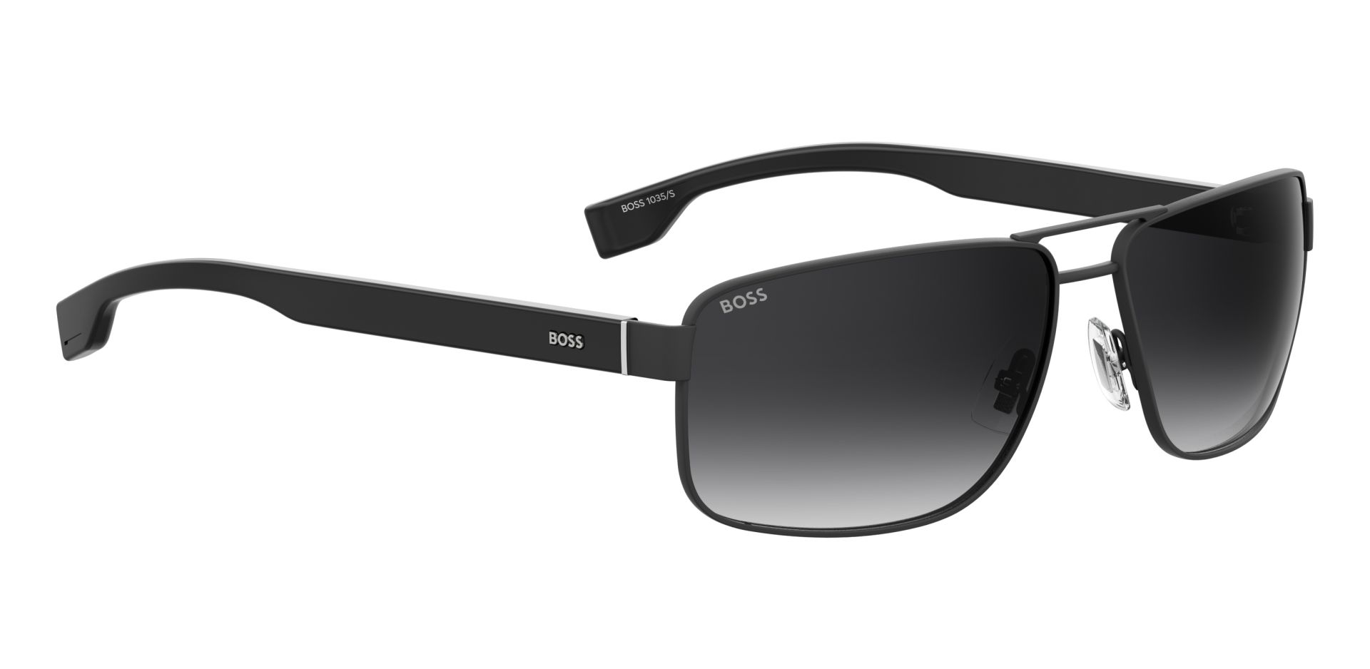 BOSS 1758/S Gold Havana Navigator Sunglasses