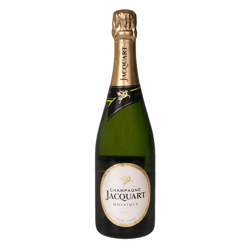 Jacquart, Mosaique, Signature, lagret i 5 år, Champagne, AOC, brut, hvid 0,75L