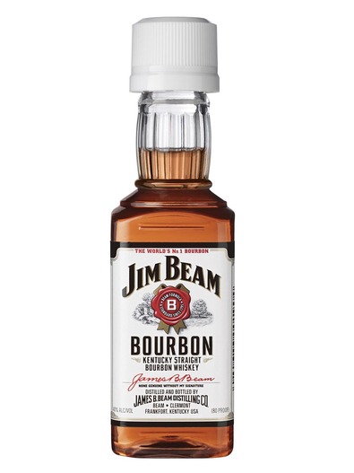 Jim Beam White Kentucky Straight Bourbon Whiskey 40% 0.05L PET*