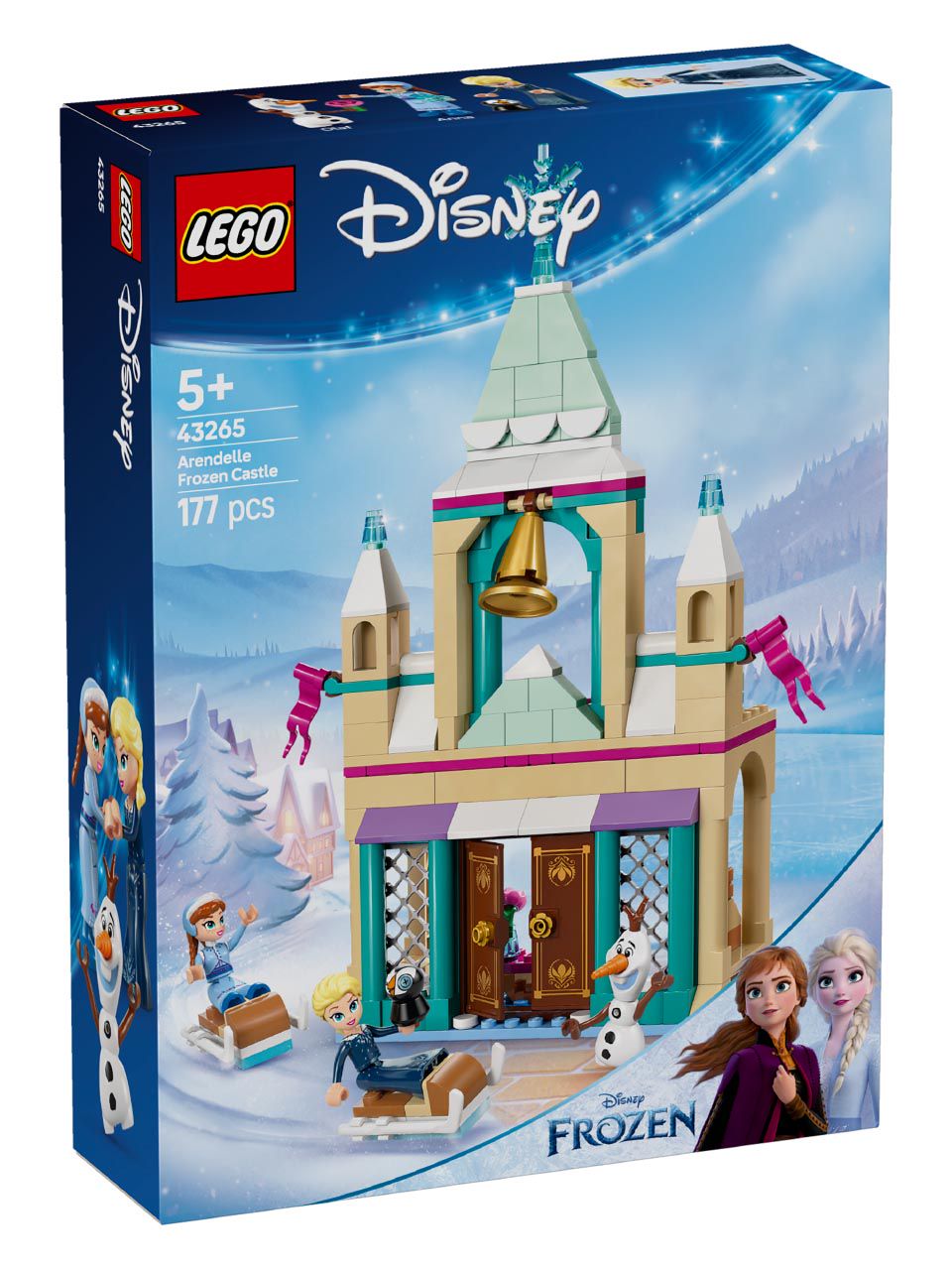 LEGO System A/S, Disney Princess, arendelle frozen castle