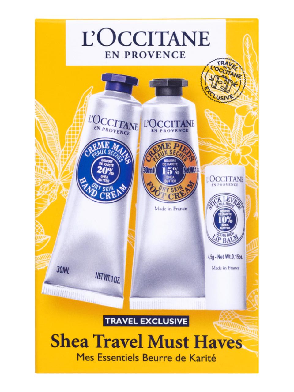 L'Occitane Shea Butter Travel Must-Haves Set