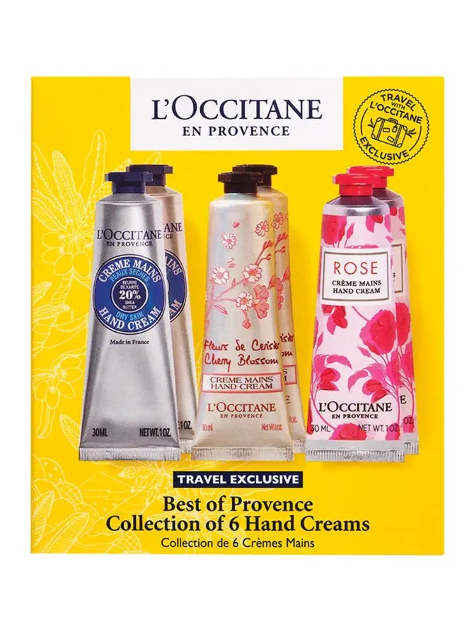 L'Occitane en Provence Best of Provence Collection of 6 Handcream Set