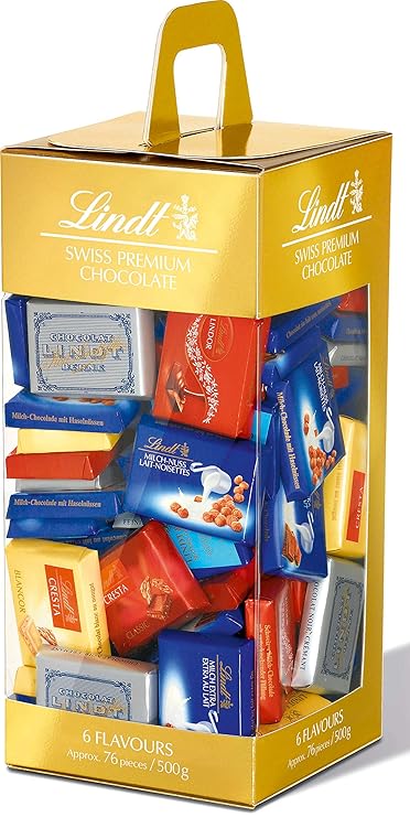 Lindt Napolitains assortierte Schweizer Schokolade im Beutel
