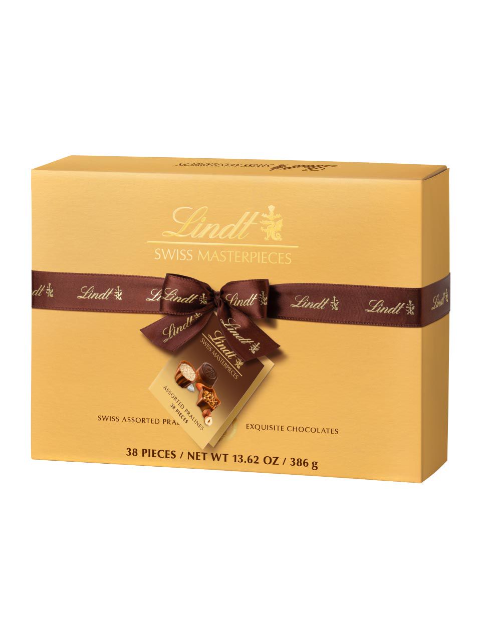 Lindt Swiss Masterpieces Pralinen aus dunkler Schokolade 140g