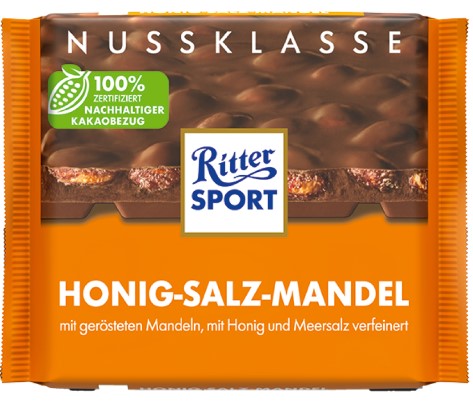 Ritter Sport Honey Salt Almond 100 g