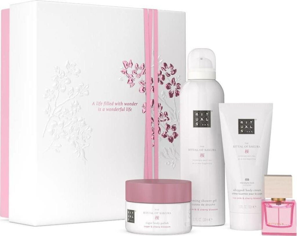 Rituals Sakura Medium Gift Set 2025 200ml + 100 ml + 15ml + 125g