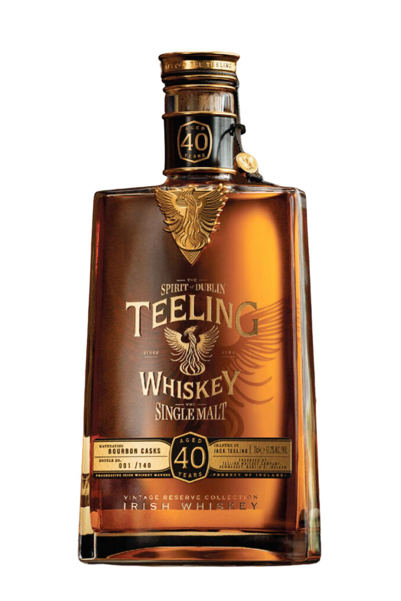Teeling 40 Year Old Single Malt Irish Whiskey 70cl image