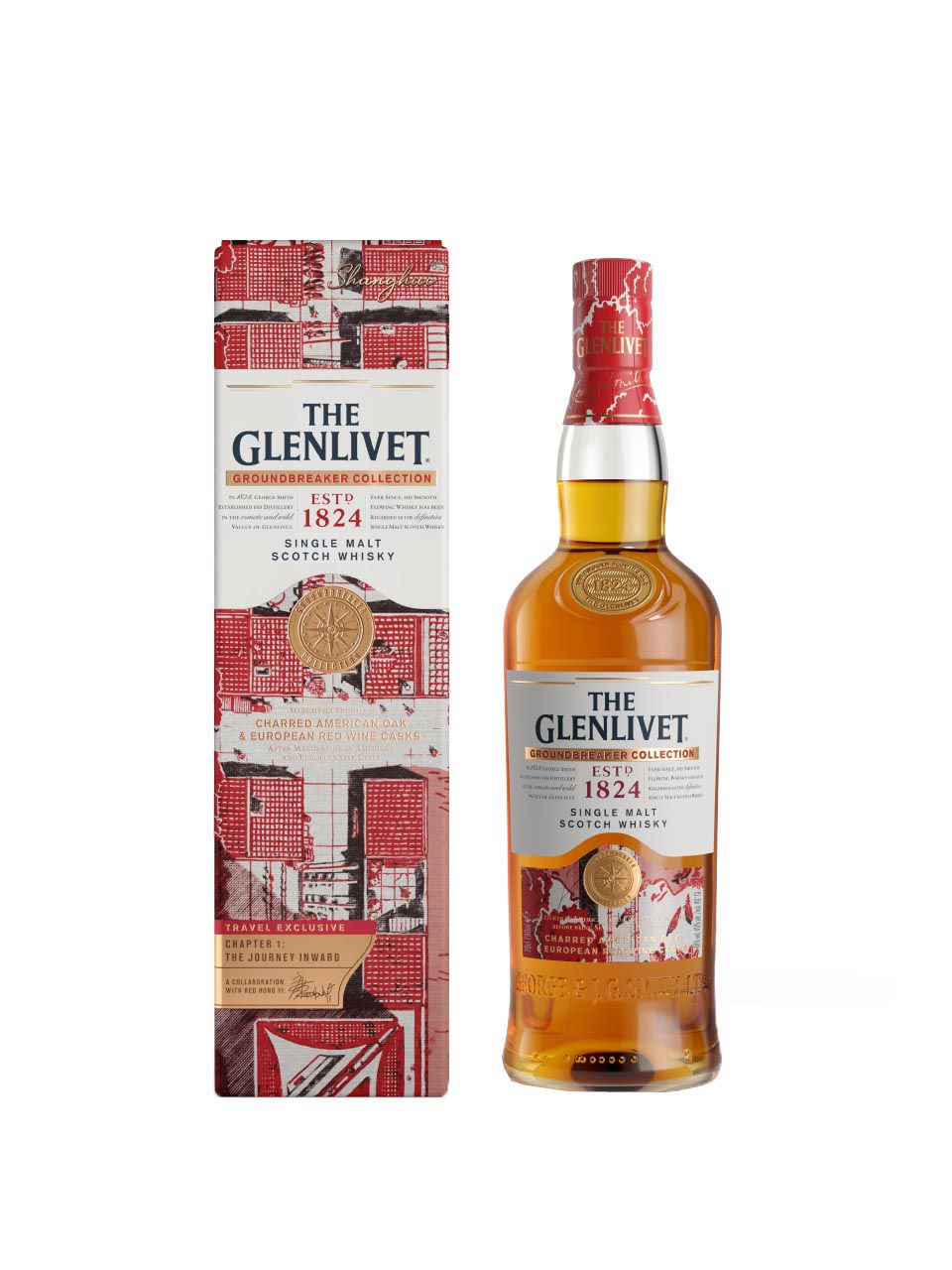 The Glenlivet Groundbreaker Collection Kapitel 1 Single Malt Scotch Whisky Schottland 40% 0.7L Geschenkpackung image