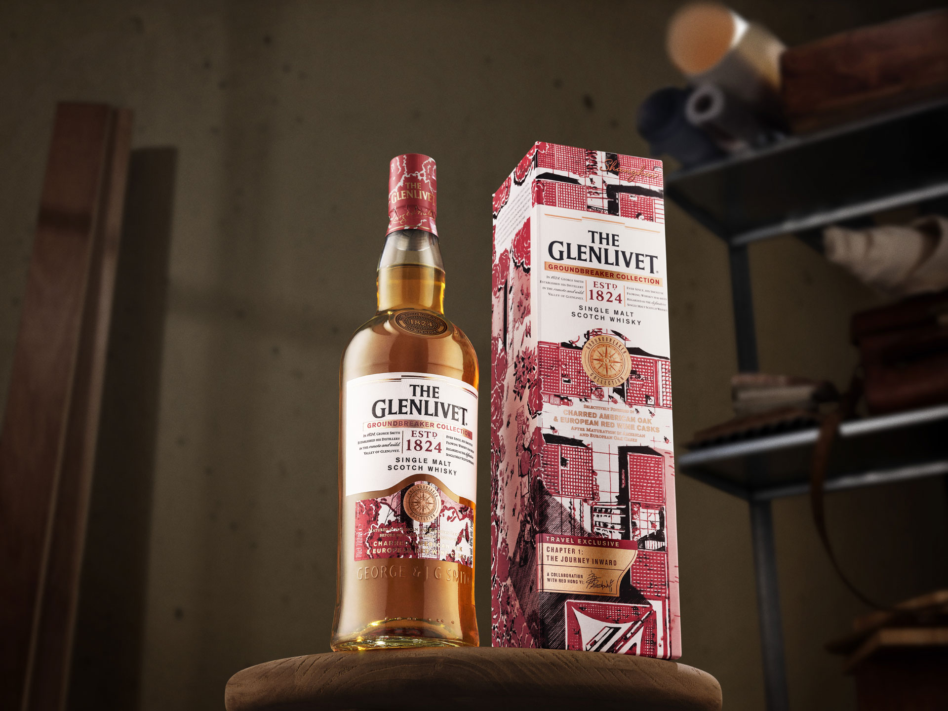 The Glenlivet Groundbreaker Collection Kapitel 1 Single Malt Scotch Whisky Schottland 40% 0.7L Geschenkpackung