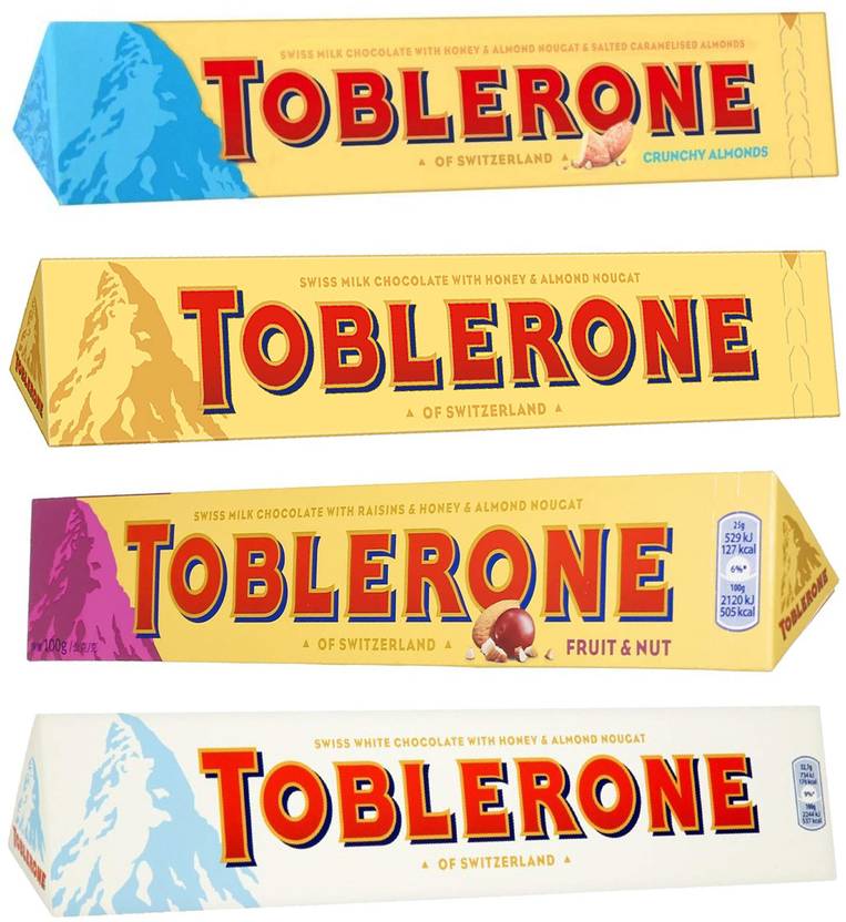 Toblerone Bundle Fruit Collection 4 x 100 g