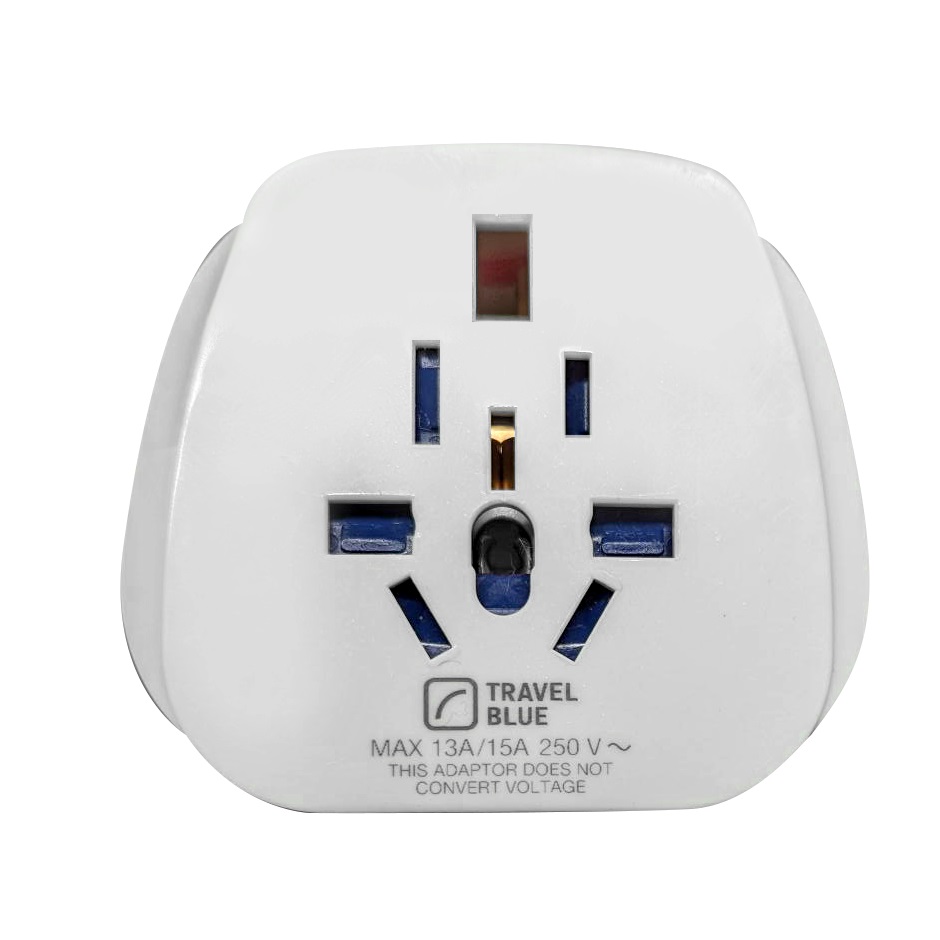 Travel Blue, adaptor world to europe + usb