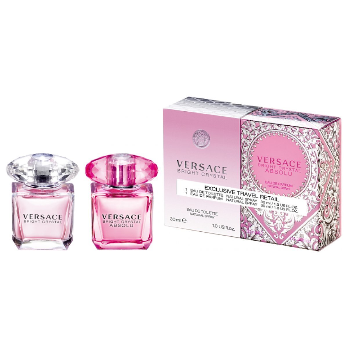 Versace eau fraiche - travel retail exclusive set (eau de toilette 100ml + shower gel 100ml )
