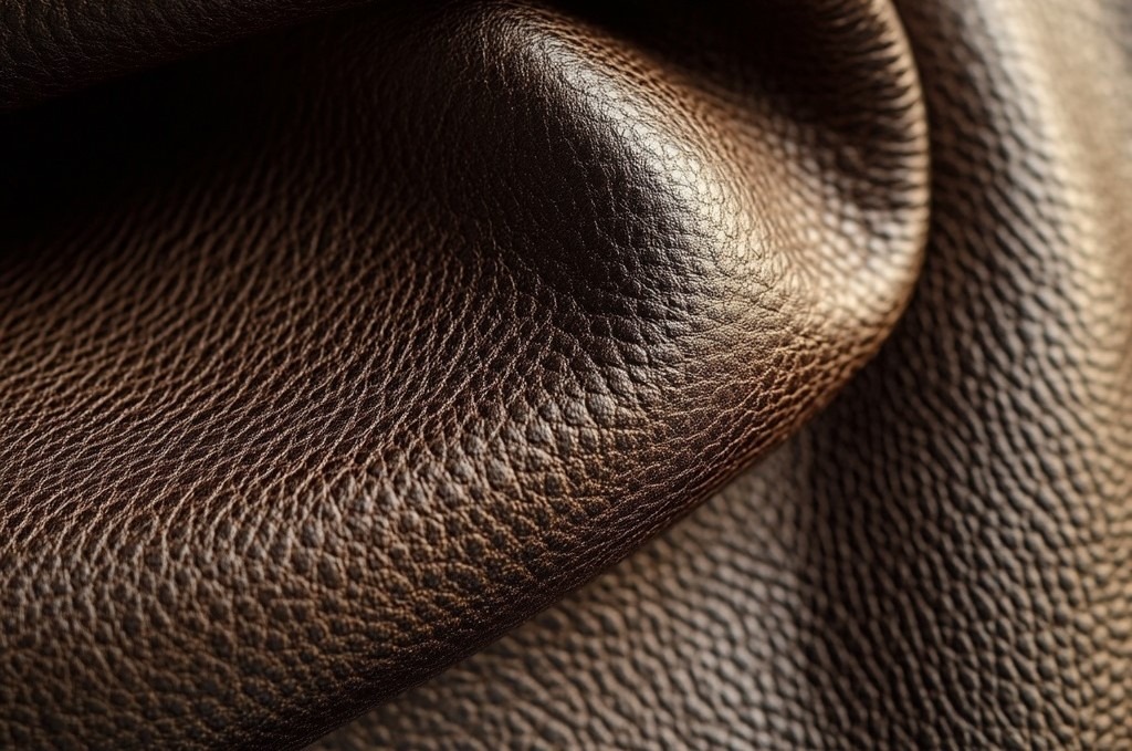 in fuchsia made of nappa leather