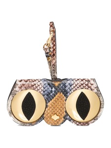 in snake eye aus geprägtes Leder